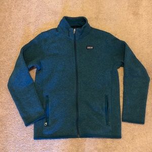 Patagonia boys better sweater zip up jacket